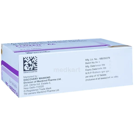 flozen aa tablet 10's